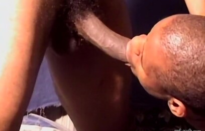 Spit Roasted With Two Black Dicks